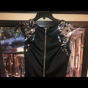 Your Black wow dress! Sequined silver and black